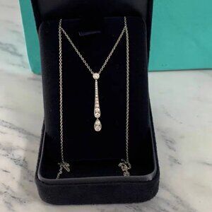 (Sold) Tiffany Cobblestone Diamond Necklace